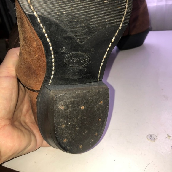 Vibram men’s/ woman’s cowboy boots, embroidered design, Lets ride. - Picture 8 of 16